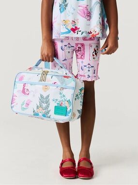 Posh Peanut Disney Princess Alice in Wonderland Patterned Lunch Bag